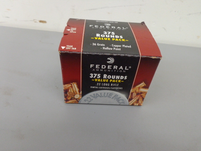 lot 89 image: Federal .22 Ammo