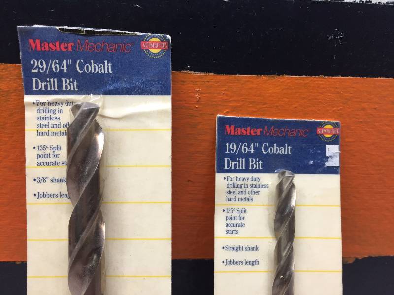 2- MASTER MECHANIC 1964 - 2964 COBALT 38 SHANK