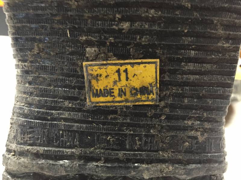 RUBBER BOOTS SIZE 11