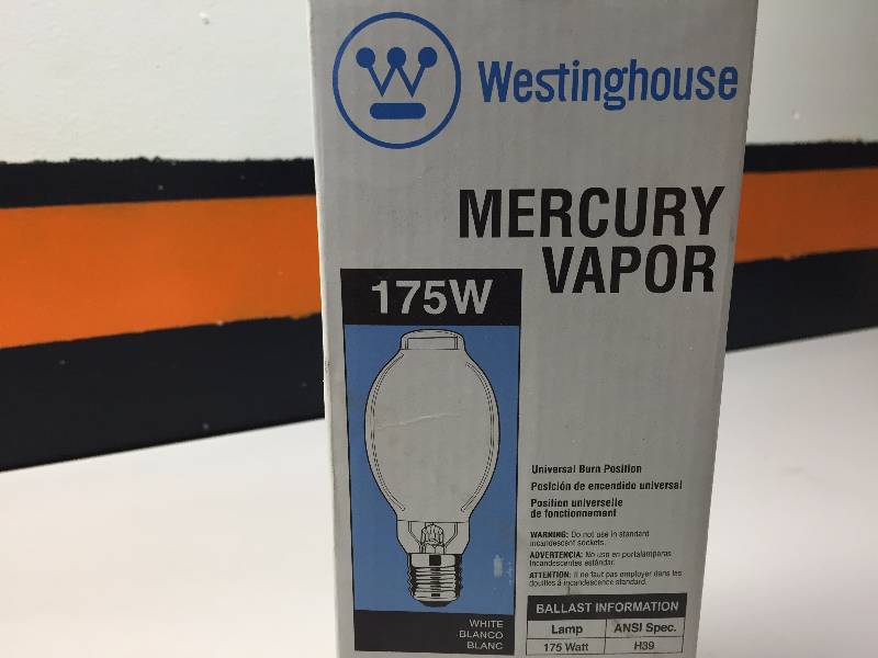 MERCURY VAPOR 175 WATT LIGHT BULBS