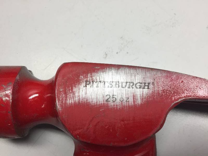 PITTSBURGH 25OZ FRAMING HAMMER ASSORTED SELF TAPPING SCREWS