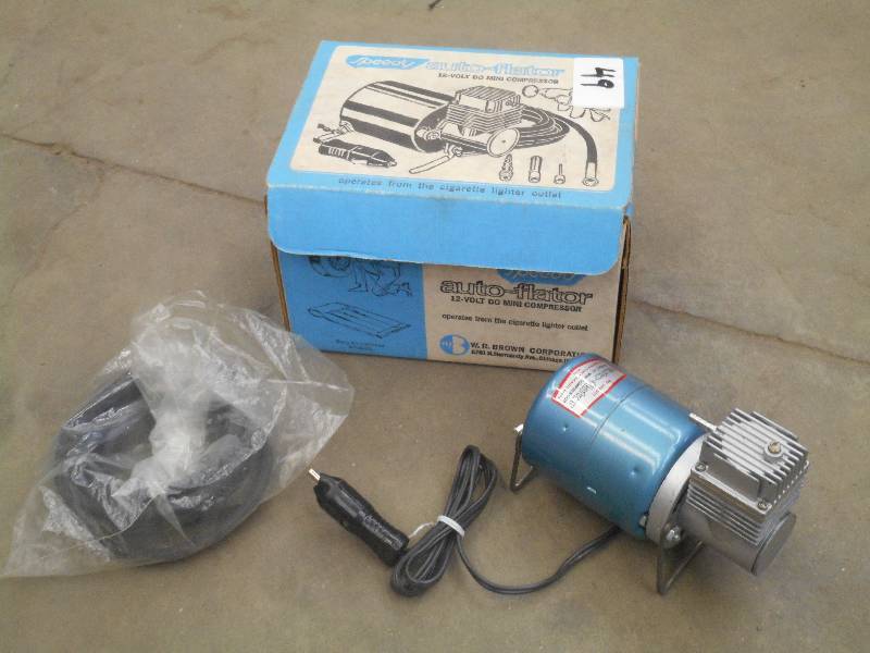 lot 49 image: Unused Heavy Duty 12Volt Auto-Infla...