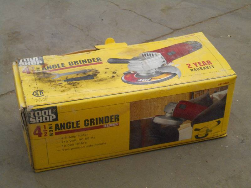 lot 70 image: Tool Shop 4.5 Angle Grinder, Unuse...
