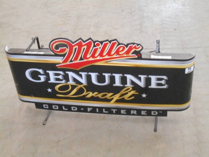 lot 99 image: MGD 48 Lighted Sign, Works ...
