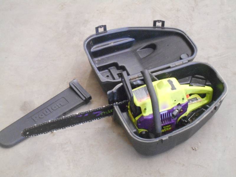 lot 103 image: Poulan Wild Thing Chainsaw With Cas...
