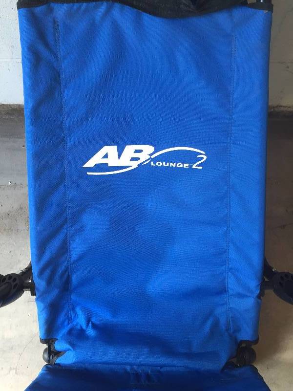 lot 6 image: AB Lounge Max 2 Abdominal Lower Back Workout Fitness Machine - Excellent Condition - Retails Used $100.00