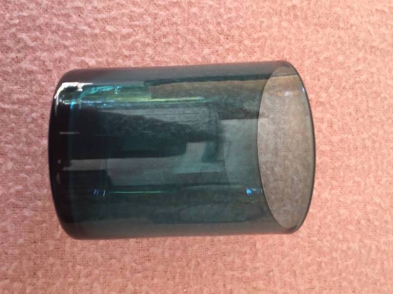 lot 45 image: Vintage Collectible Possibly Old Libbey 8 Lo-ball Tumbler Juice Drink Smokey Blue Glasses - Excellent Condition - No chips