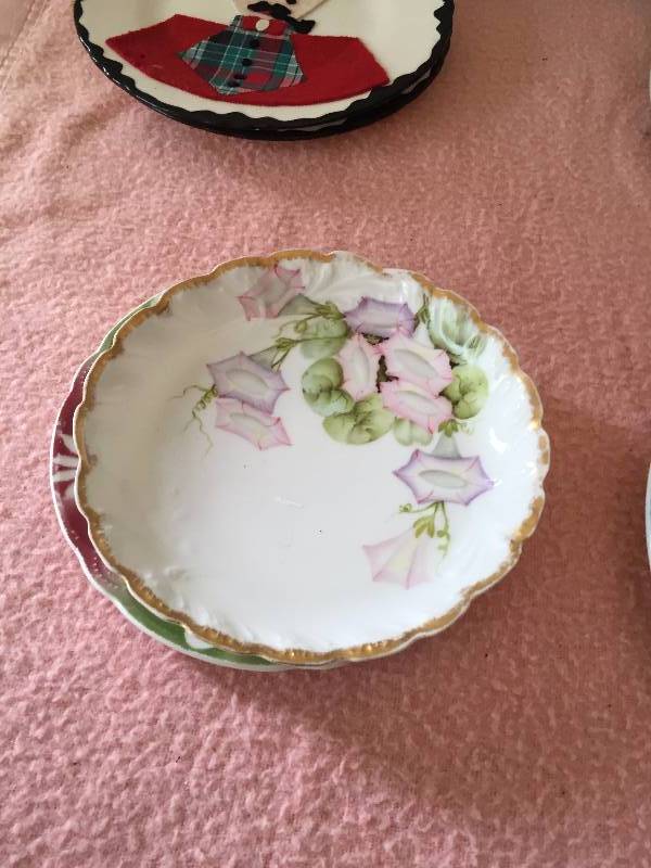 lot 60 image: Lovely Assortment Vintage Collectible Plates - No Chips
