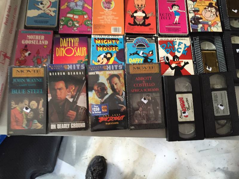 lot 97 image: Misc. VHS Tapes