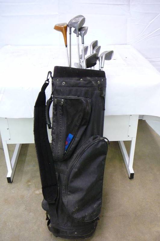 GOLF CLUBS & BAG