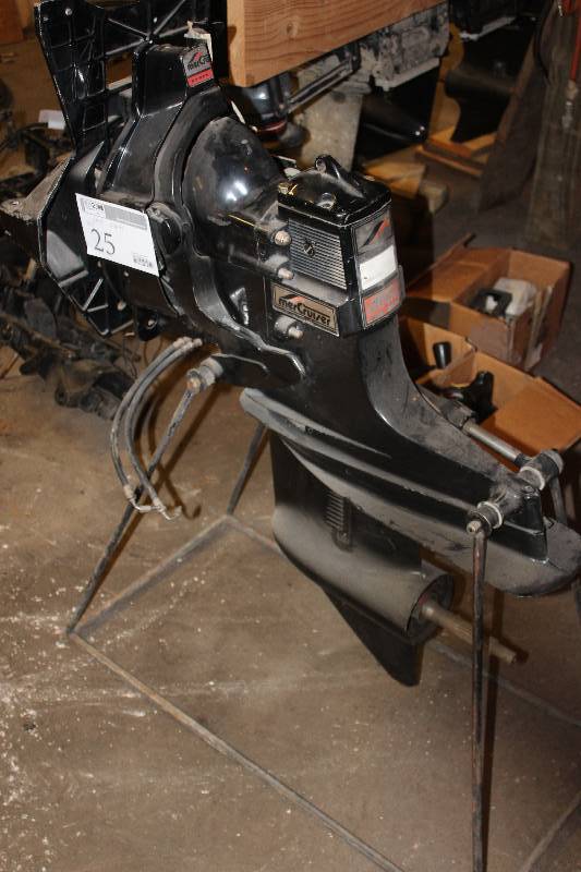lot 25 image: 1970s Sales Display Outboard Boat Motor