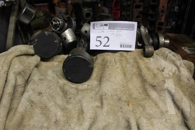 lot 52 image: Lot of Used Crankshafts