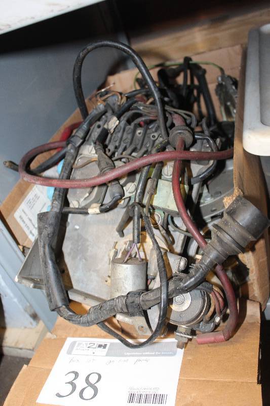 lot 38 image: Box Lot of Boat Motor Ignition Parts