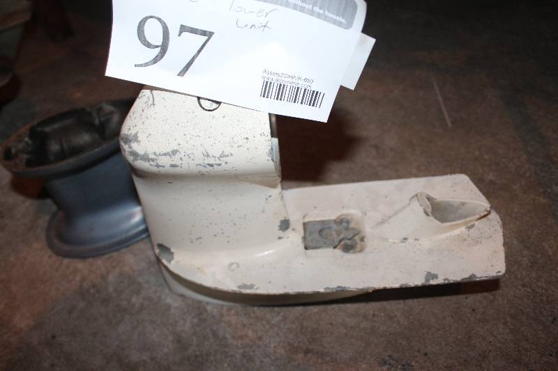 lot 97 image: Lot of (2) OMC Outboard Motor Lower Units