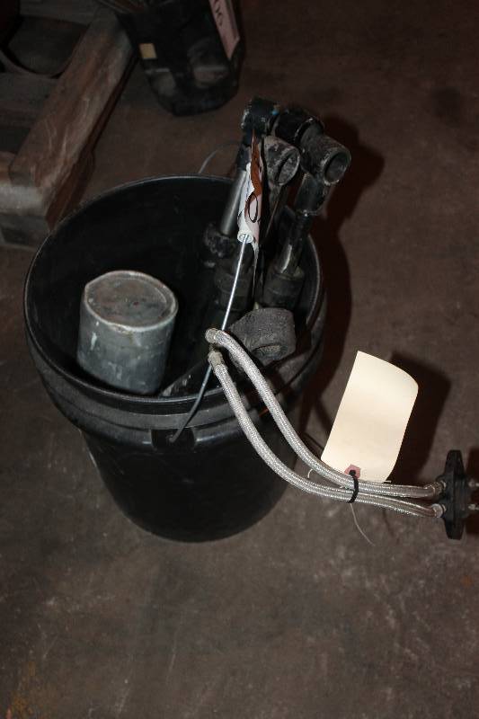 lot 104 image: Bucket Lot of Parts