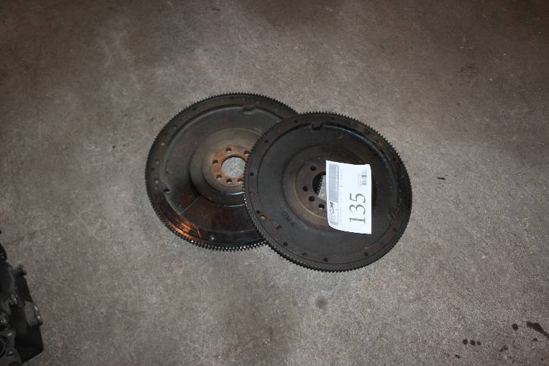 lot 135 image: Lot of (2) MerCruiser Outboard Boat Flywheels