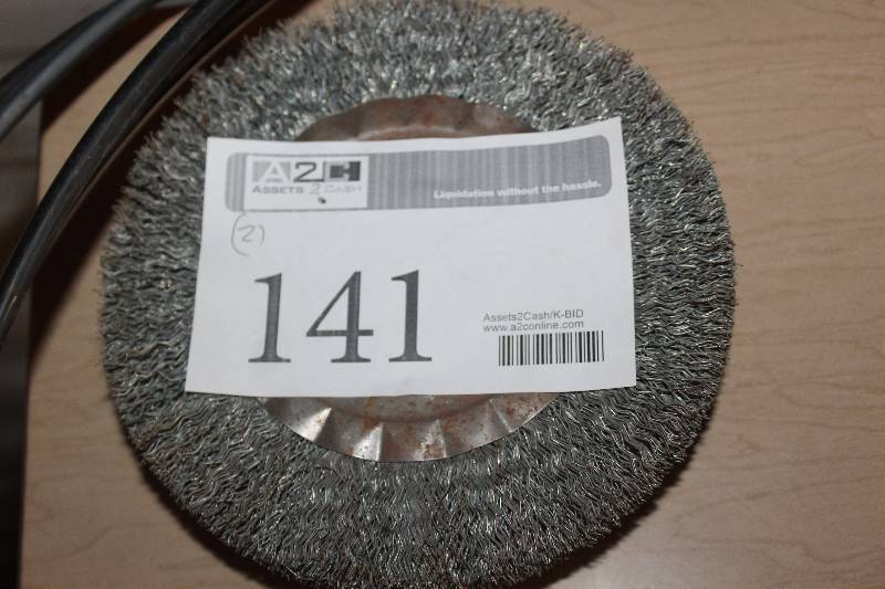 lot 141 image: Lot of (2) Wire Wheel