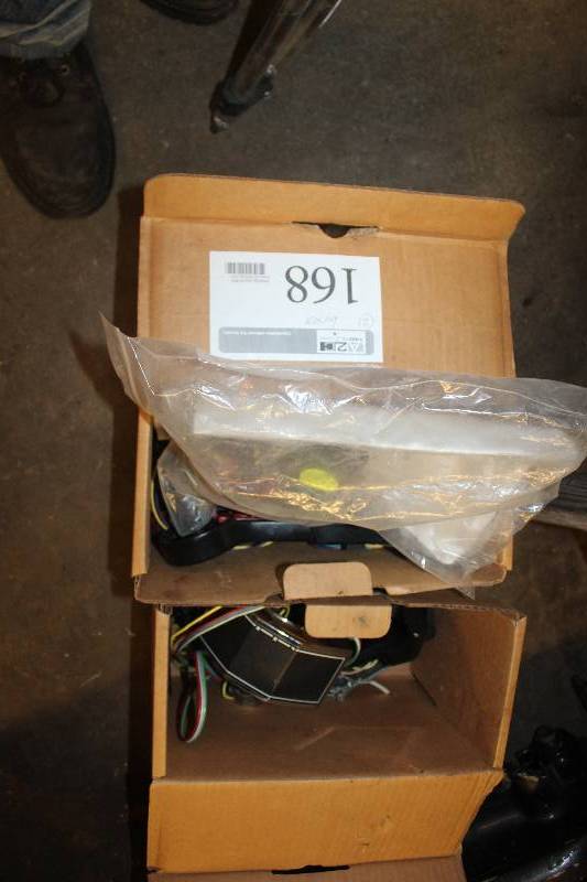 lot 168 image: Lot of (2) Boxes of MerCruiser Control Box Parts