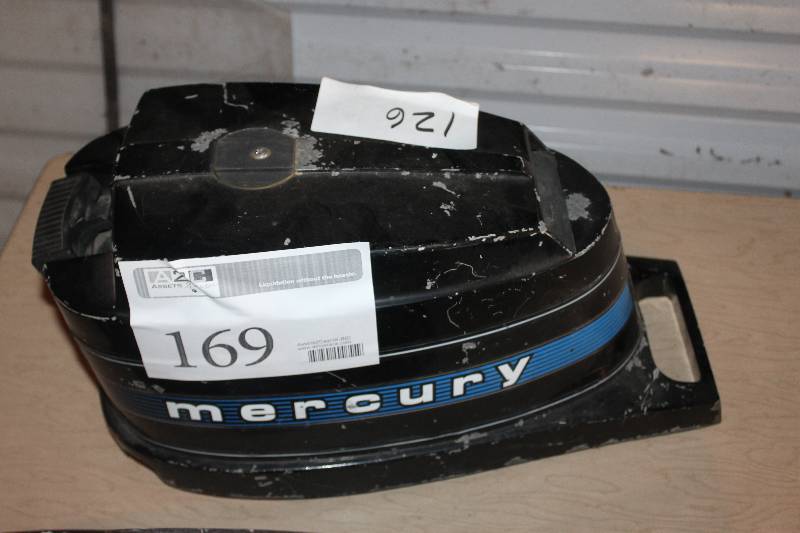 lot 169 image: Mercury Outboard Boat Motor Top Cover