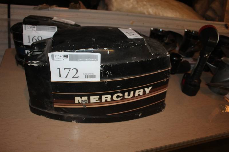 lot 172 image: Mercury Outboard Boat Motor Top Cover