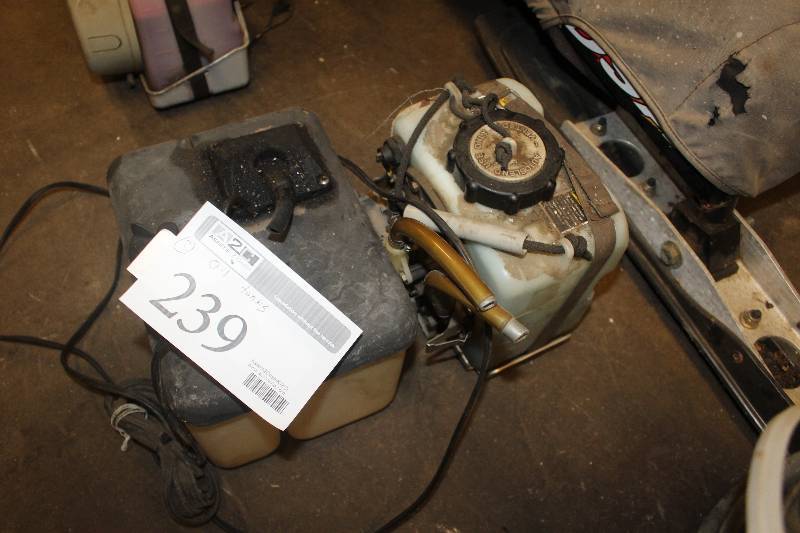 lot 239 image: Lot of (2) Oil Tanks