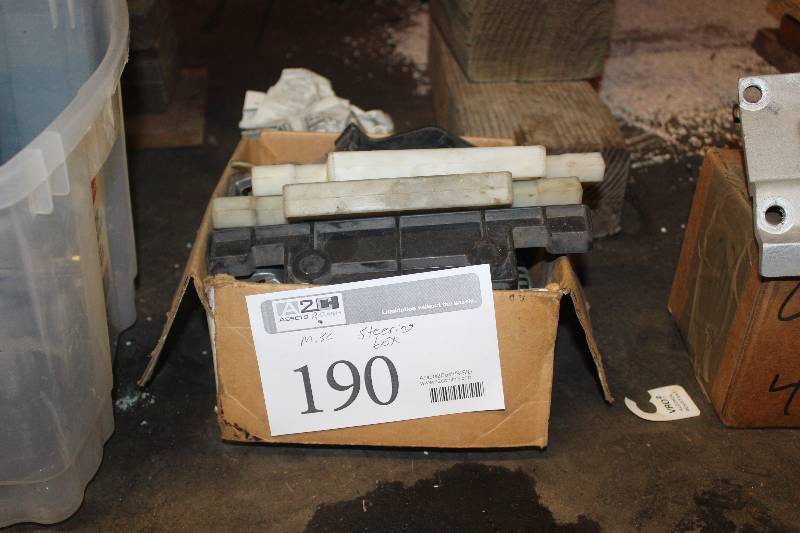 lot 190 image: Box Lot of Misc Steering Parts