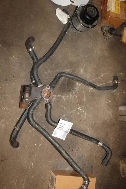 lot 181 image: MerCruiser V8 Thermostat and Housing Hoses