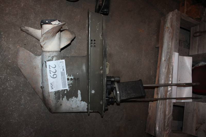 lot 229 image: OMC Outboard Motor Lower Unit