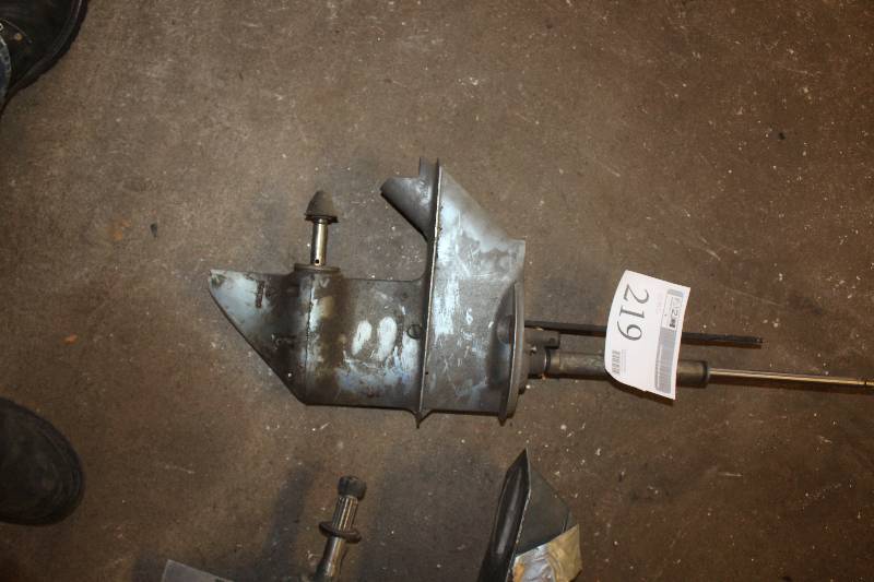 lot 219 image: OMC Outboard Motor Lower Unit