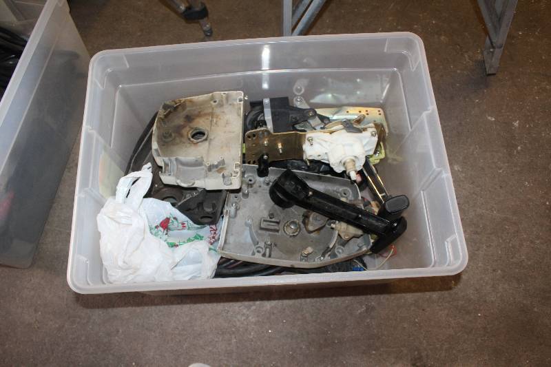lot 273 image: Box Lot of Control Box Parts