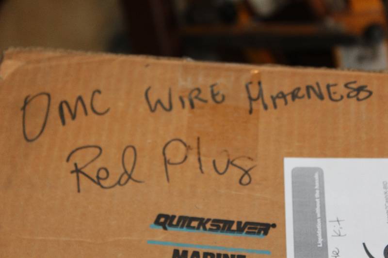 lot 266 image: OMC Red Plug Wiring Harness