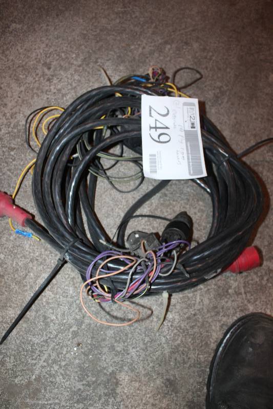 lot 249 image: Lot of (2) Evinrude Red Plug Rigging Harness