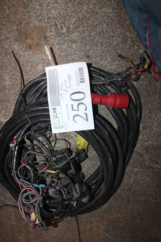 lot 250 image: Lot of (2) Evinrude Red Plug Rigging Harness