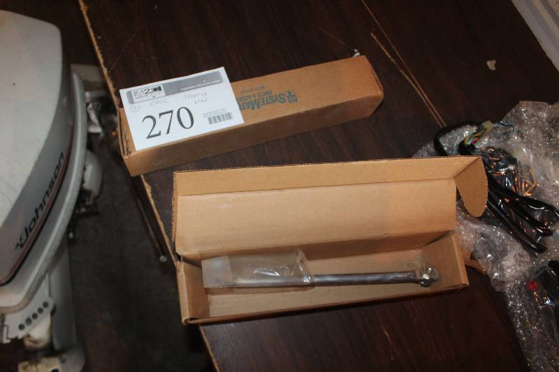 lot 270 image: Lot of (2) OMC Steering Arm