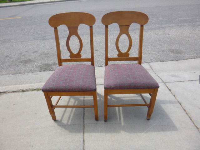 2 Padded Chairs