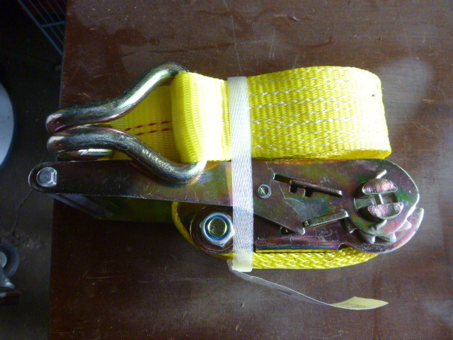 New Bulldog Ratchet Tie Down with J Hooks