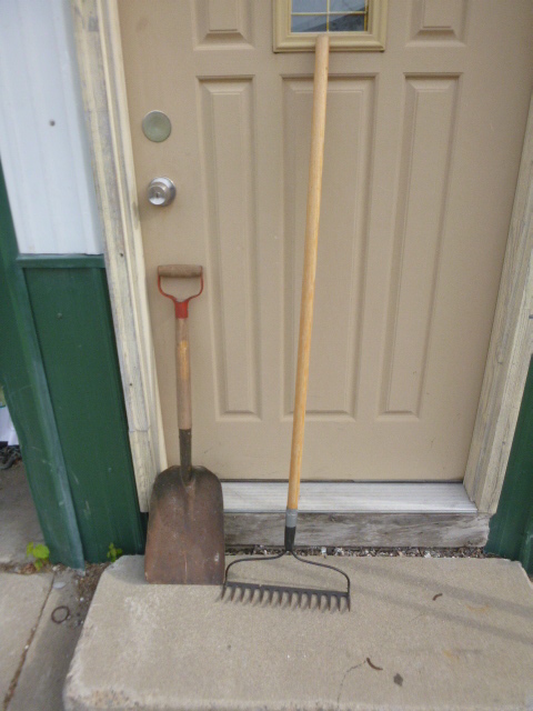 Shovel and Rake