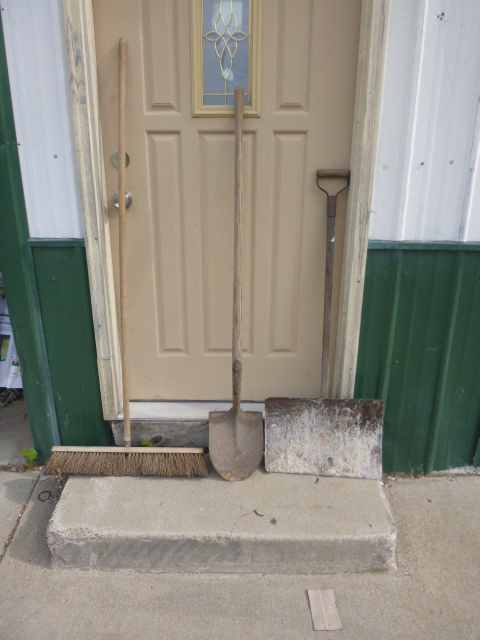 2 Shovels and a Broom