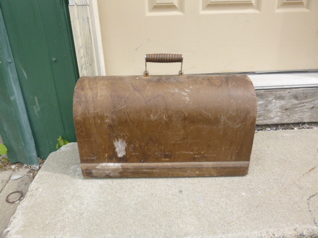 Antique Sewing Machine Case Top