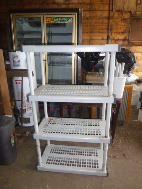 Plastic Storage Shelf