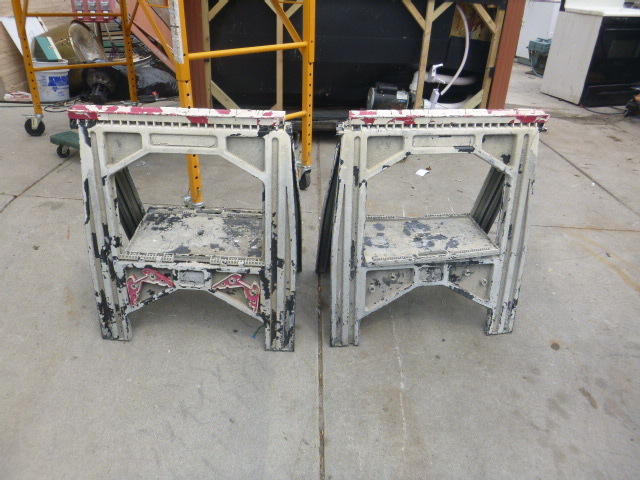 2 Folding Saw Horses