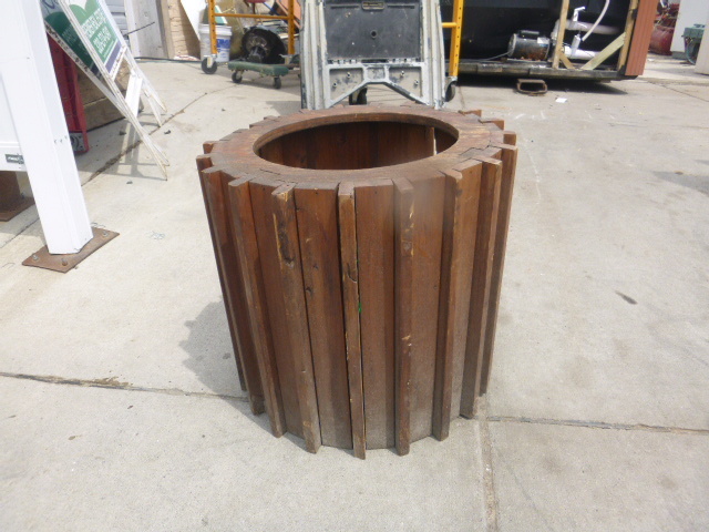 Garden Hose Storage with Hose