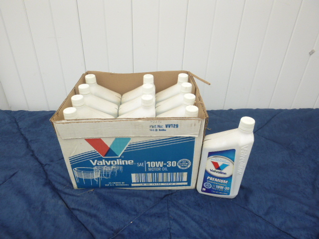 12 Bottles of Valvoline 10W-30 Motor Oil
