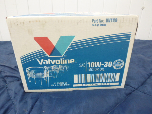 12 Bottles of Valvoline 10W-30 Motor Oil