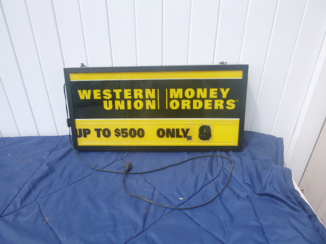 Western Union Sign