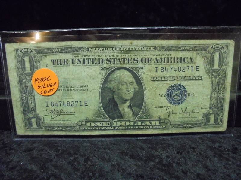 1935C Silver Certificate