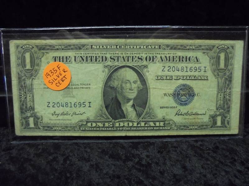 1935F Silver Certificate