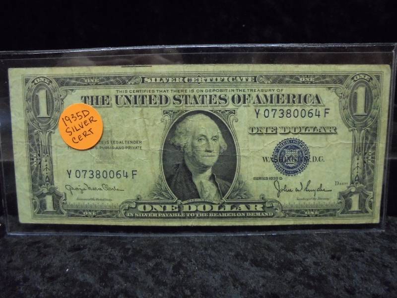 1935D Silver Certificate