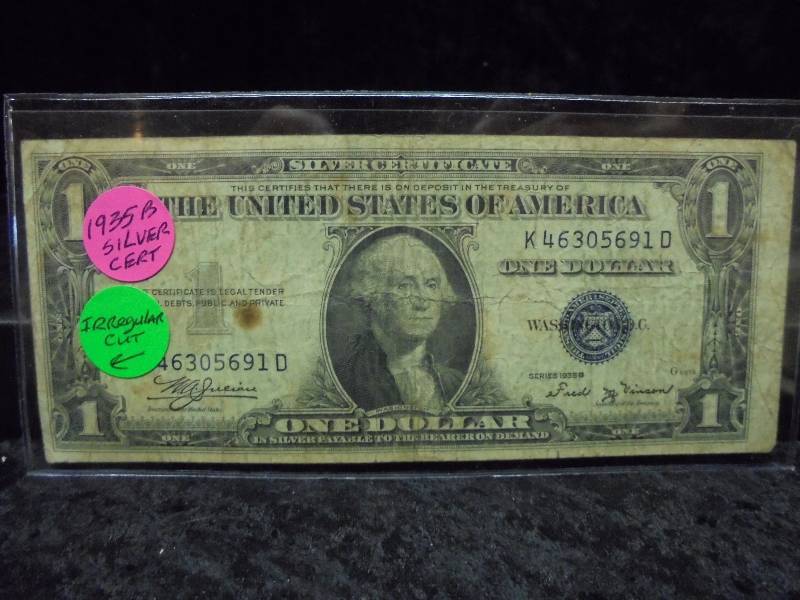 1935B Silver Certificate