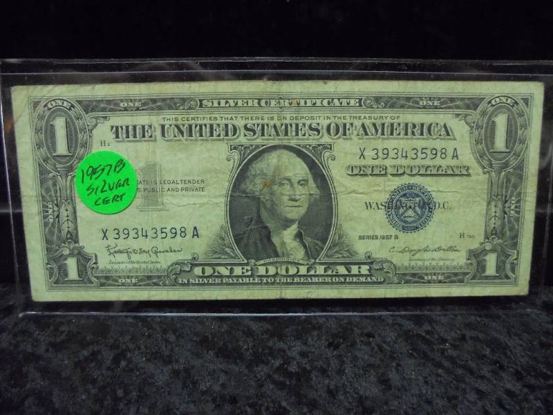 1957B Silver Certificate